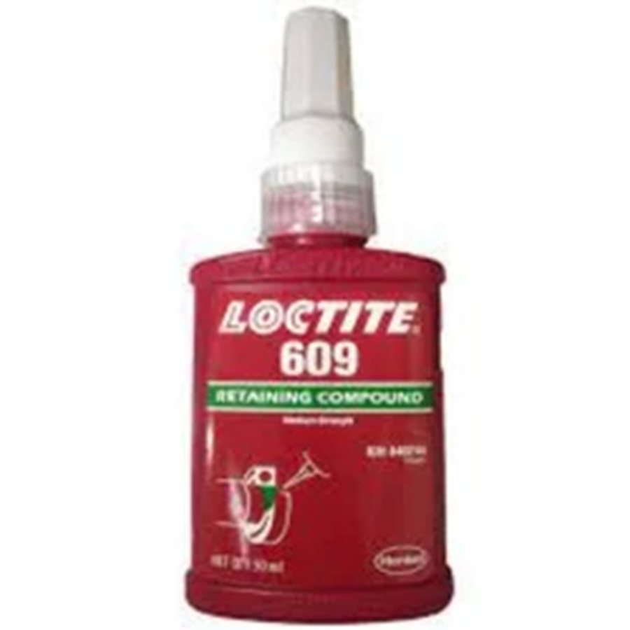 Loctite 609 Retaining Securing Cylindrical Assemblies Adhesive, 50 ML