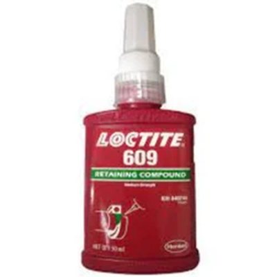 Loctite 609 Retaining Securing Cylindrical Assemblies Adhesive, 50 ML