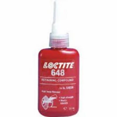 Loctite 648 Retaining Securing Cylindrical Assemblies Adhesive, 250 ML